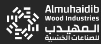Custom kitchen with high-quality wood cabinets and countertops by Almuhaidib Wood Industries.