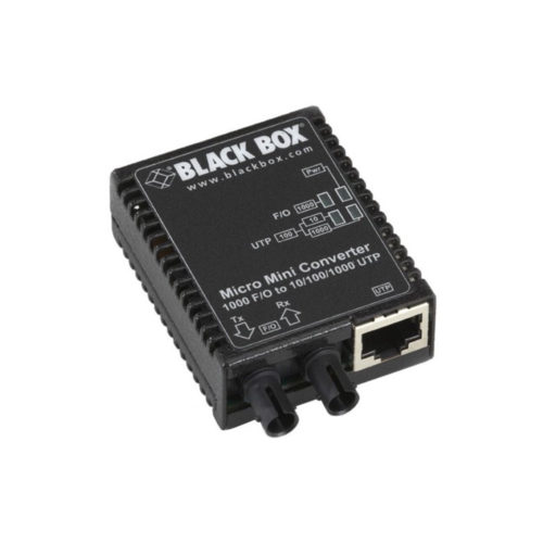 BLACK BOX LMC4001A MEDIA CONVERTER 10/100/1000 MM-ST