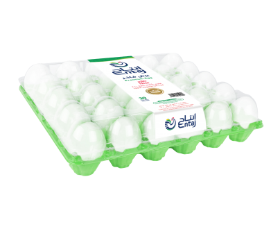 Pack of 30 eggs by Arasco available on Made in Saudi Gate.