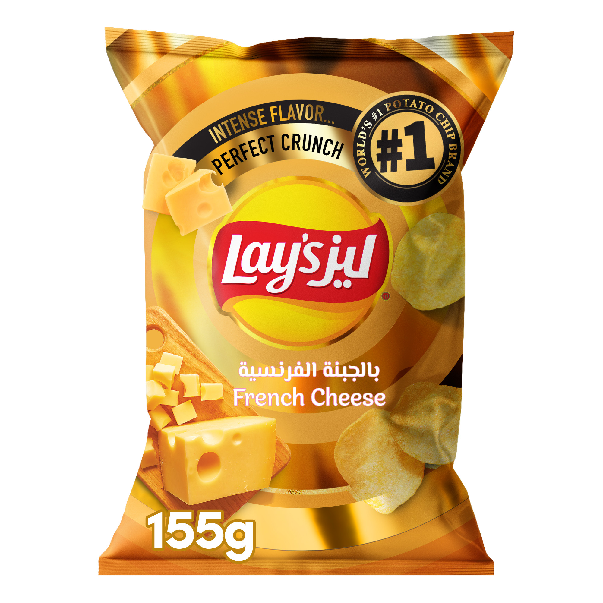 French Cheese Potato Chips 165g