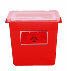 Disposable Plastic Sharps Container (Sharps Disposal Bin)