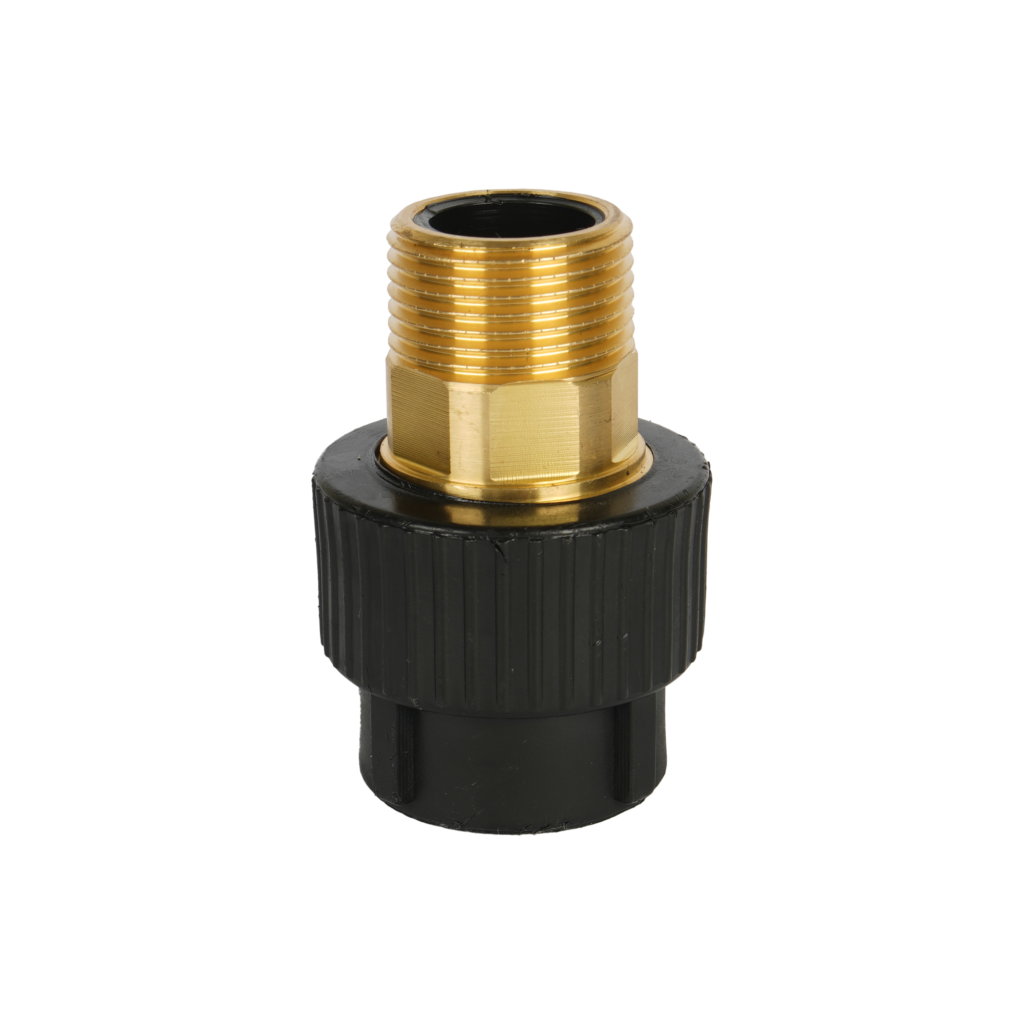 50 *1 1/2 جلبة سن خارجي مسدس معزول – “Transition Piece Male Hex with UV Resistance 50×11/2