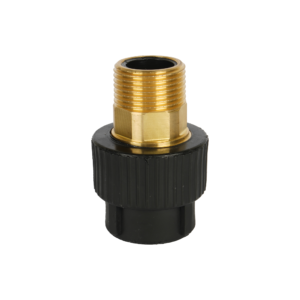 جلبة سن خارجي مسدس 63*2 معزول – “Transition Piece Male Hex Black 63×2