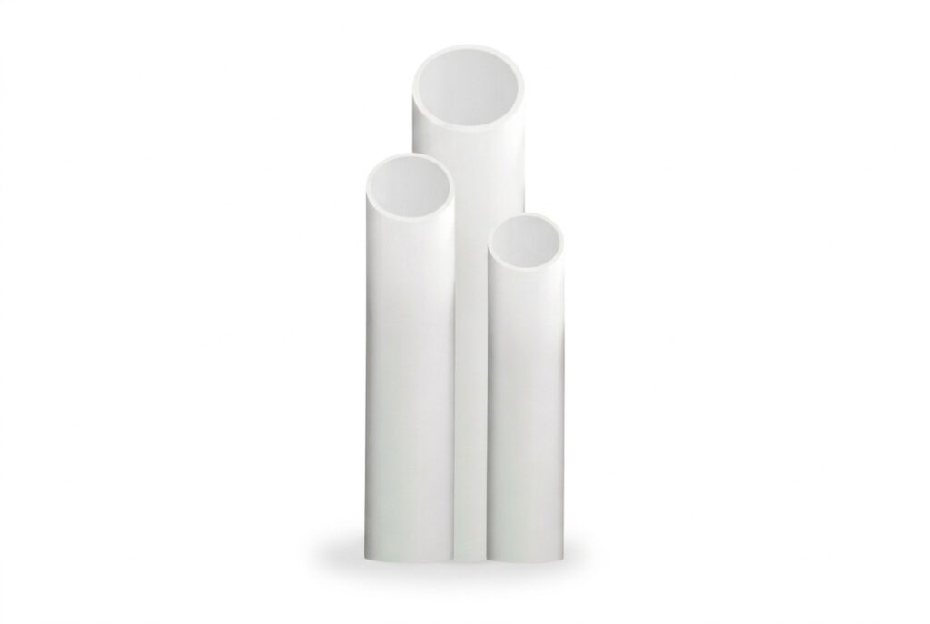 ماسورة بجلبة 6 إنش 4.11 مللي طول 6 متر (جدول 41) – PVC SDR41-6″x4.11mm (6 mtr) Pipe Socket Joint