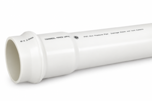 ماسورة 6 متر – جلبة (كلاس 3)‬‏ ‫160ملم* 4.7 ملم‬‏ – TW PVC CL3-160MM X 4.7MM 6M SJ