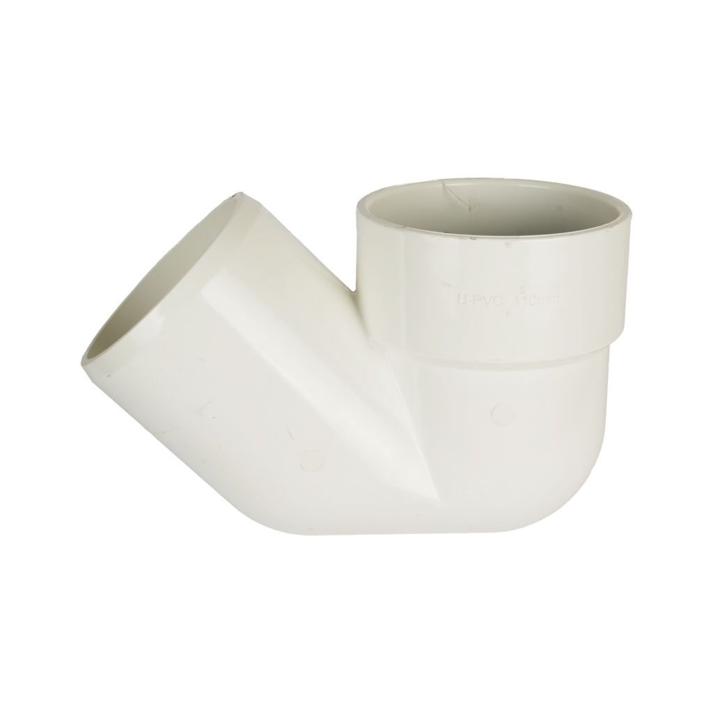 كوع ريحة قطعة 110 ملم – P-Trap 110 mm Without Elbow White