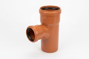 مشترك بجوان 75/50مم 87.5°- Reducing Tee 87.5D 75 x 50 mm-Golden Brown