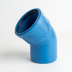 كوع فاتح 45 صامت-110ملم ربر – Elbow 45D Silent – 110MM