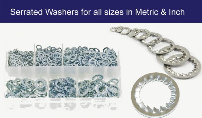 Serrated Washers