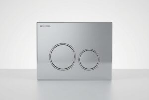 غطاء خزان دفن كروم دائري – Flush Plate Chrome Circular 005B