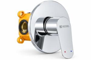 خلاط دفن دائرى 2 مخرج KESSEL كروم – Concealed shower Mixer 1 Way Chrome KESSEL