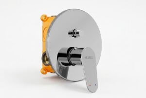 خلاط دفن دائرى 2 مخرج KESSEL  كروم – Concealed shower Mixer 2 Way Chrome KESSEL