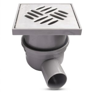 صفاية مربعة 107*107 – Point Drain-107×107 mm – KESSEL