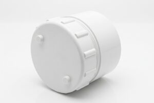 طبة تسليك PVC بباب كشف 75مم – Clean Out With Access Cap 75mm