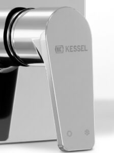 يد خلاط دفن مربع كروم – Chrome Handle – Square – KESSEL